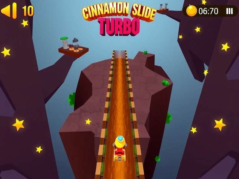 Cinnamon Slide Turbo Game Screenshot